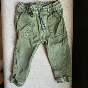Mayoral green denim jogger